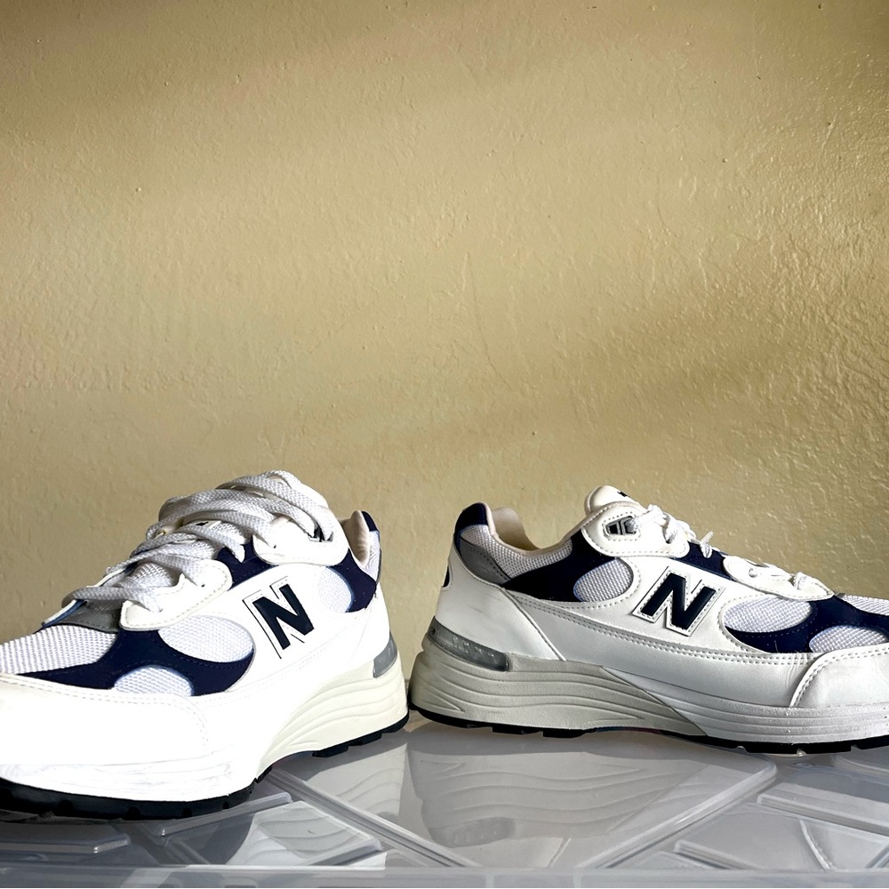 New Balance 992 Men’s 12 - White and Navy